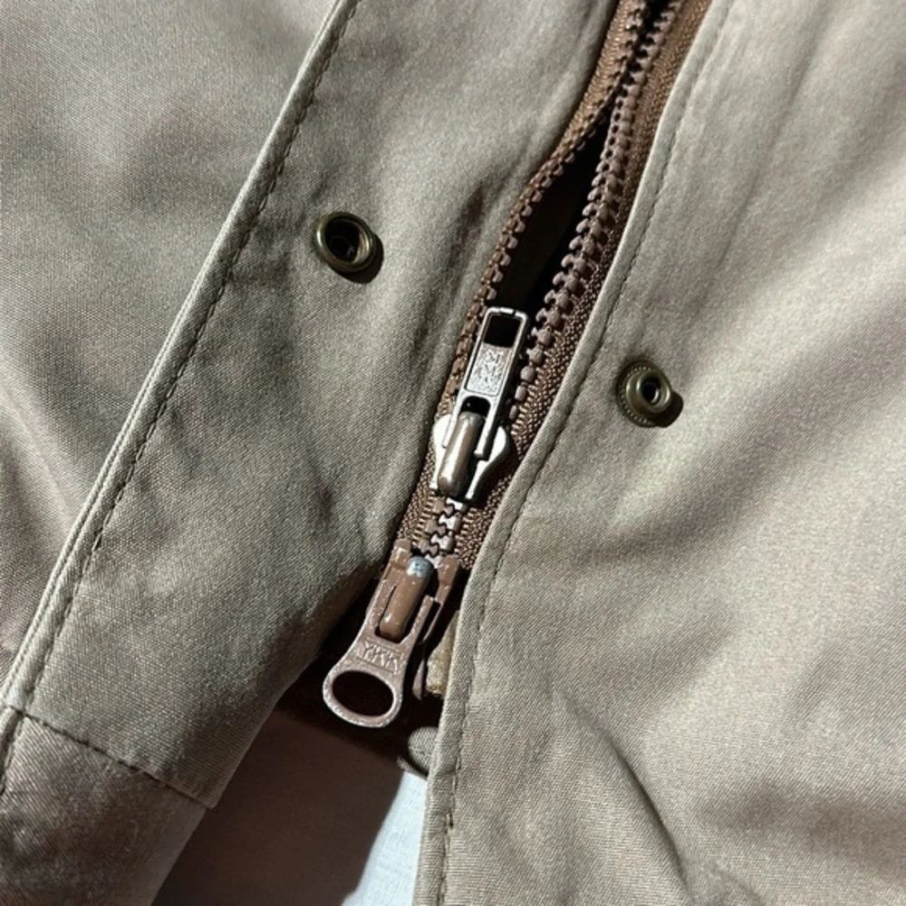 Vintage London Fog 2pc‎ jacket khaki removable zip liner women’s size 5/6 (1716) - Picture 6 of 14